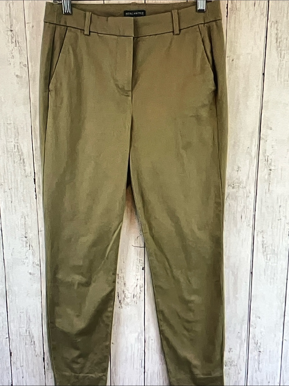 J. Crew Olive Green Ankle Pants